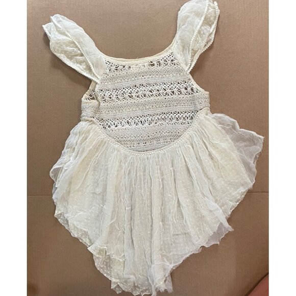 Pins and Needles Women's Lace Top (Anthropologie)‎ Romantic Fairy Flowy Top - Picture 3 of 8